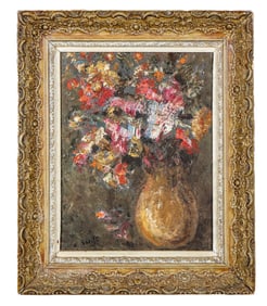Signed "E. SWIFT": Still Life - Oil On Canvas
