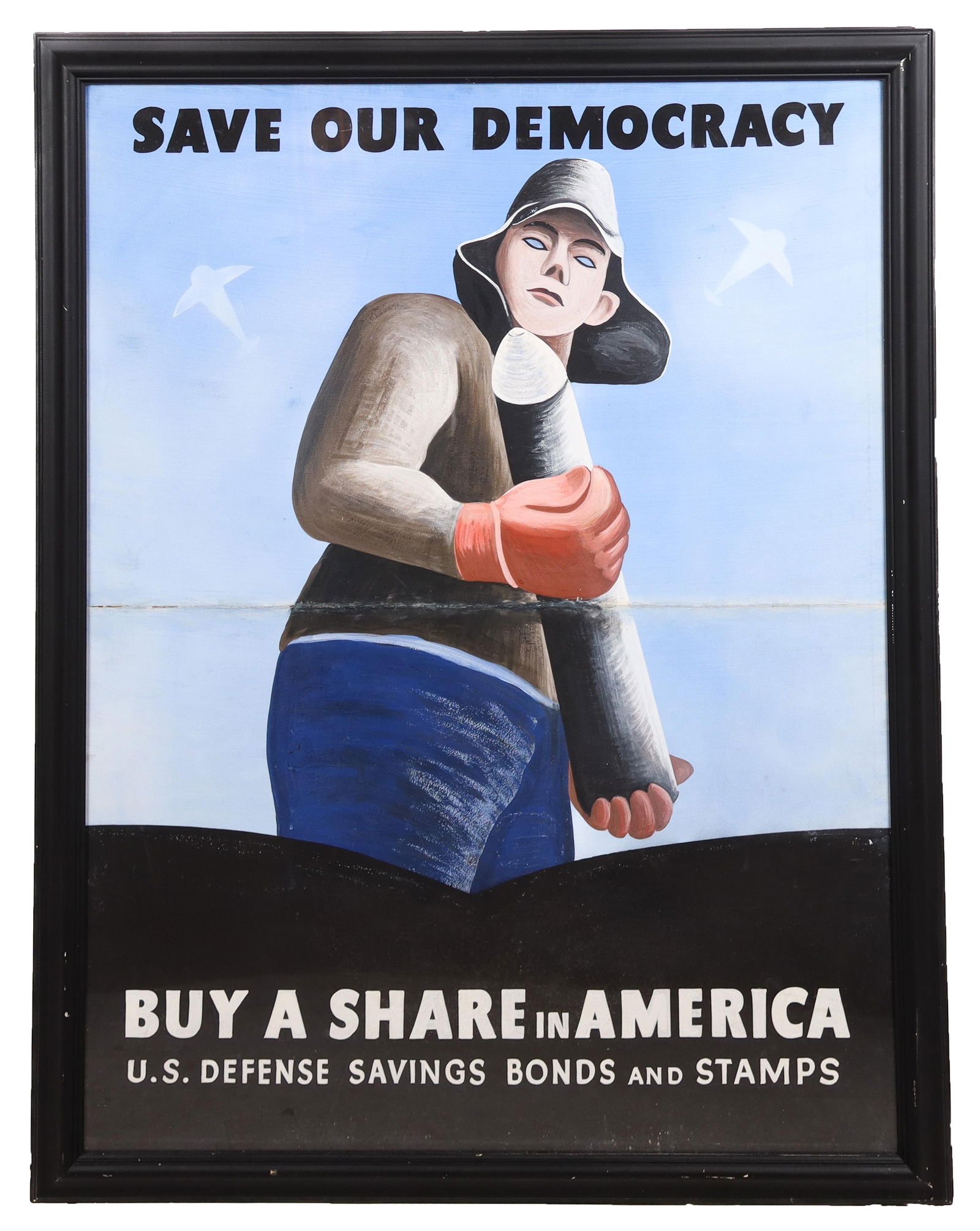 WWII American Savings Bonds Illustration Art (1 of 7)