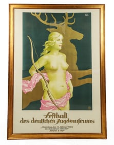 Rich KLEIN: "Festball des Deutschen..." - Poster