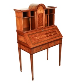 French Empire Marquetry Desk