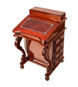 Mahogany Davenport Captain's Desk
