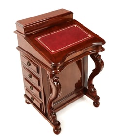 Mahogany Davenport Captain's Desk