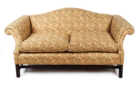 George III Gainsborough Camelback Sofa