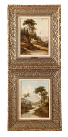 Raimund VOLANEK: Pair of Landscapes of the Alps