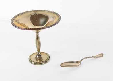 Sterling Silver Compote and Serving Piece