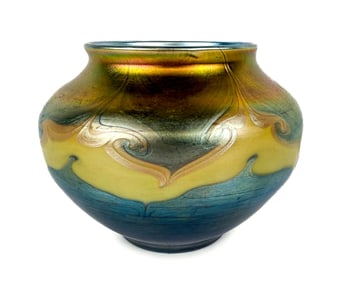 Tiffany Studios Favrile Glass Vase