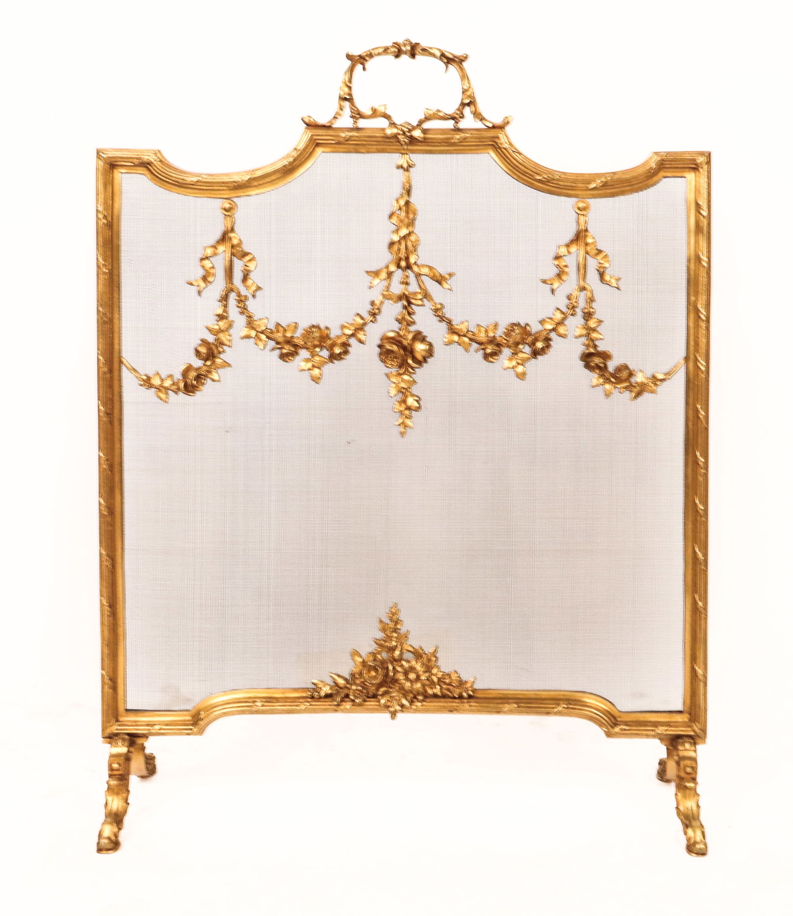 Louis XVI Gilt Bronze Pare-feu (1 of 3)