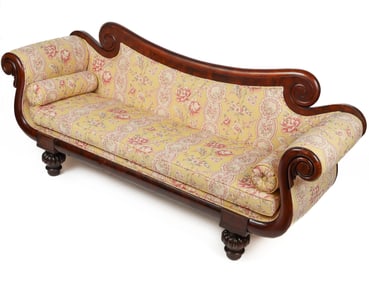 Victorian Mahogany Sofa