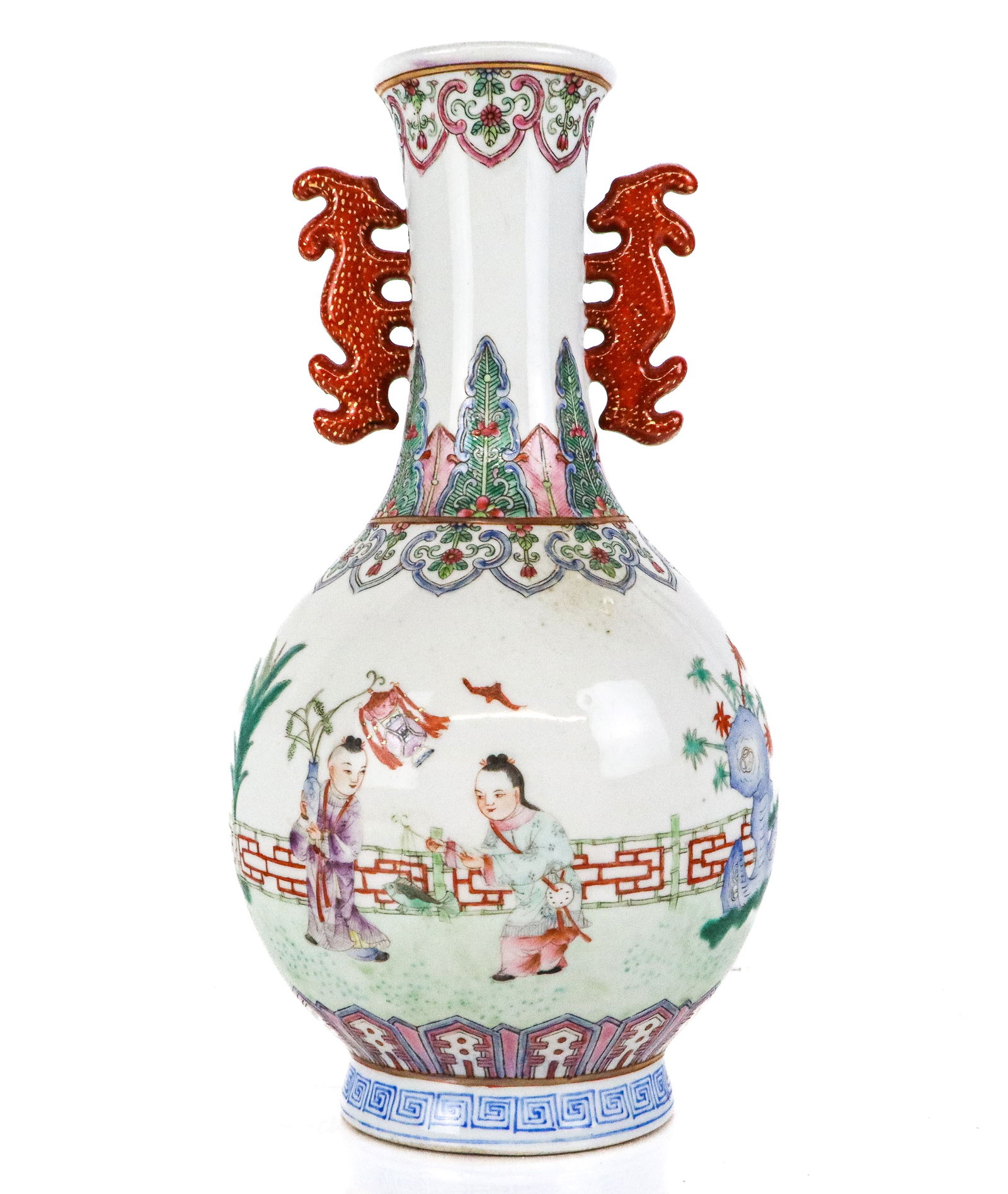 Chinese Famille Rose Porcelain Vase (1 of 13)