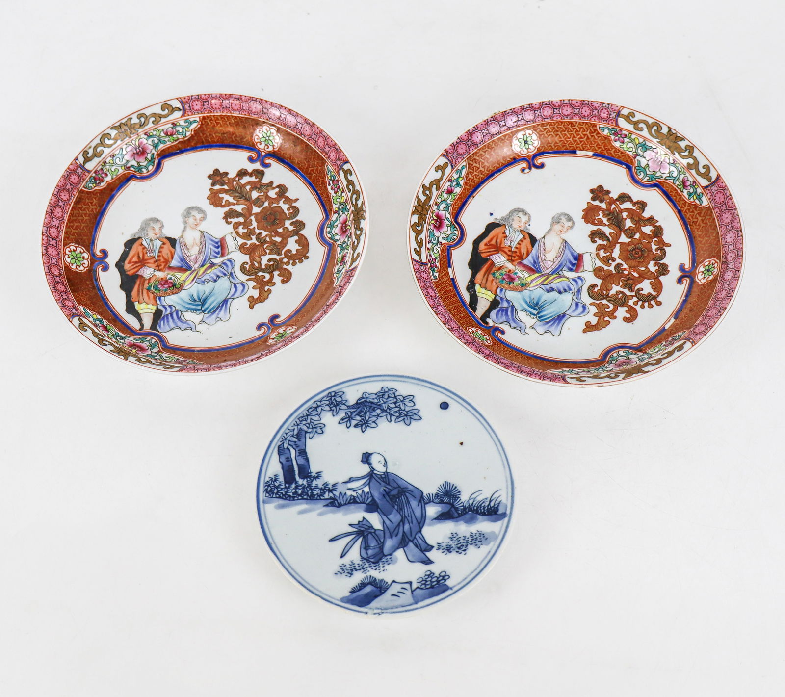 Three Chinese Porcelain Plates (1 of 14)