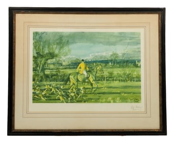 Alfred MUNNINGS: Early 20th C. Equestrian Print