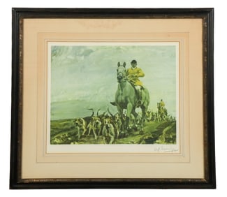 Alfred MUNNINGS: Early 20th C. Equestrian Print