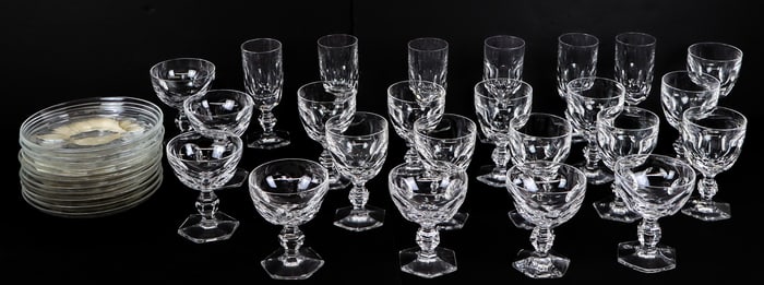 Baccarat-Inspired Glassware, 36
