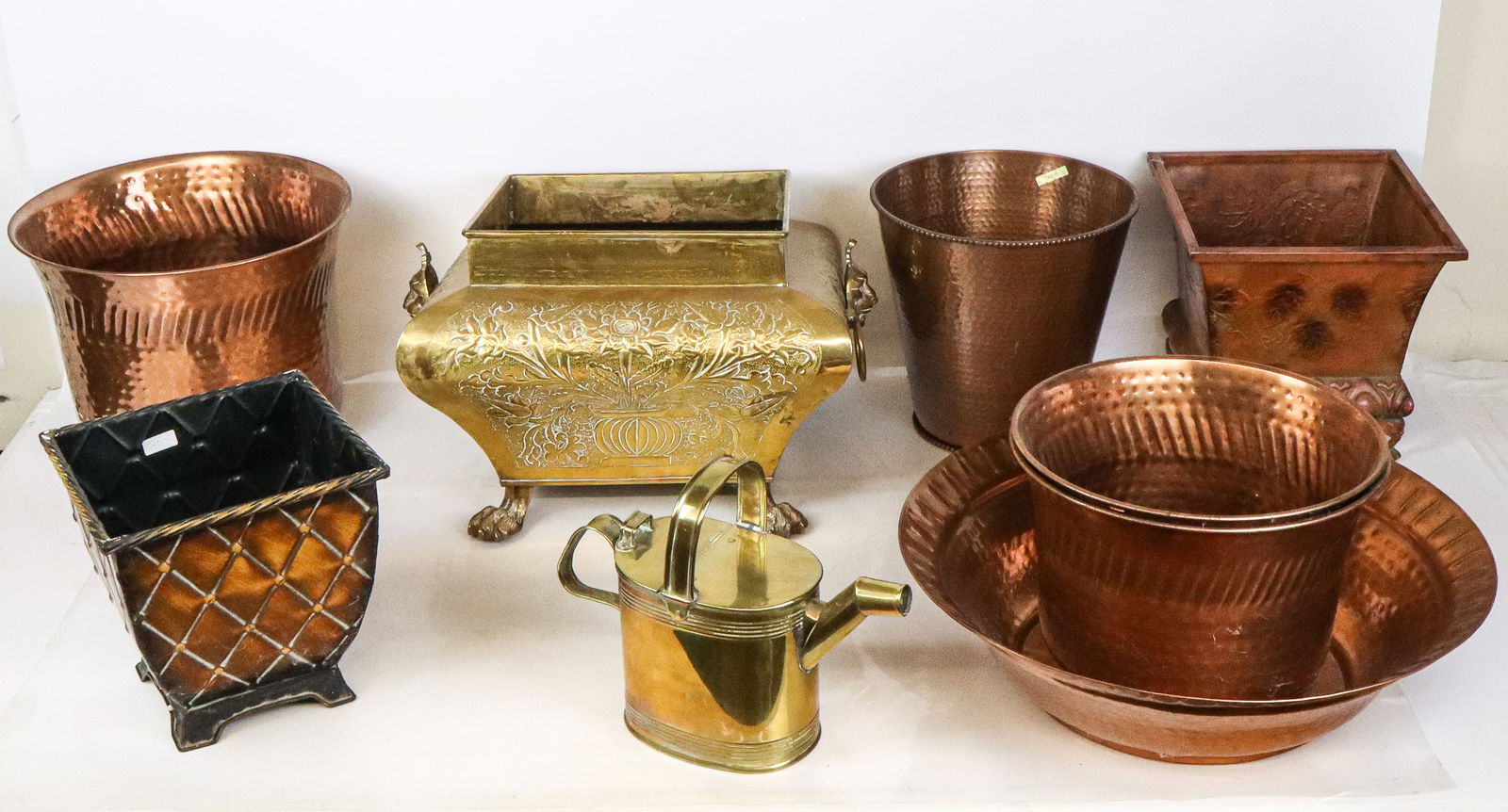 Copper and Brass Jardinieres & Other Articles, 9 (1 of 20)