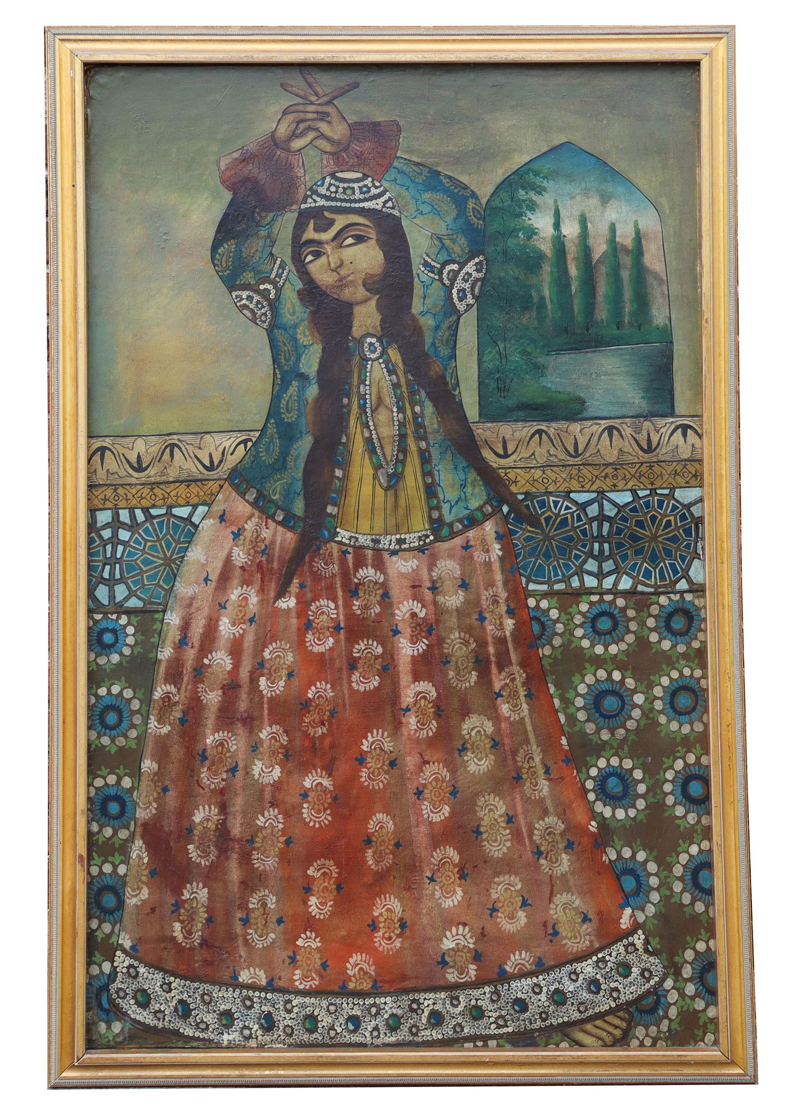 Iranian School Painting of a Dancer (1 of 17)