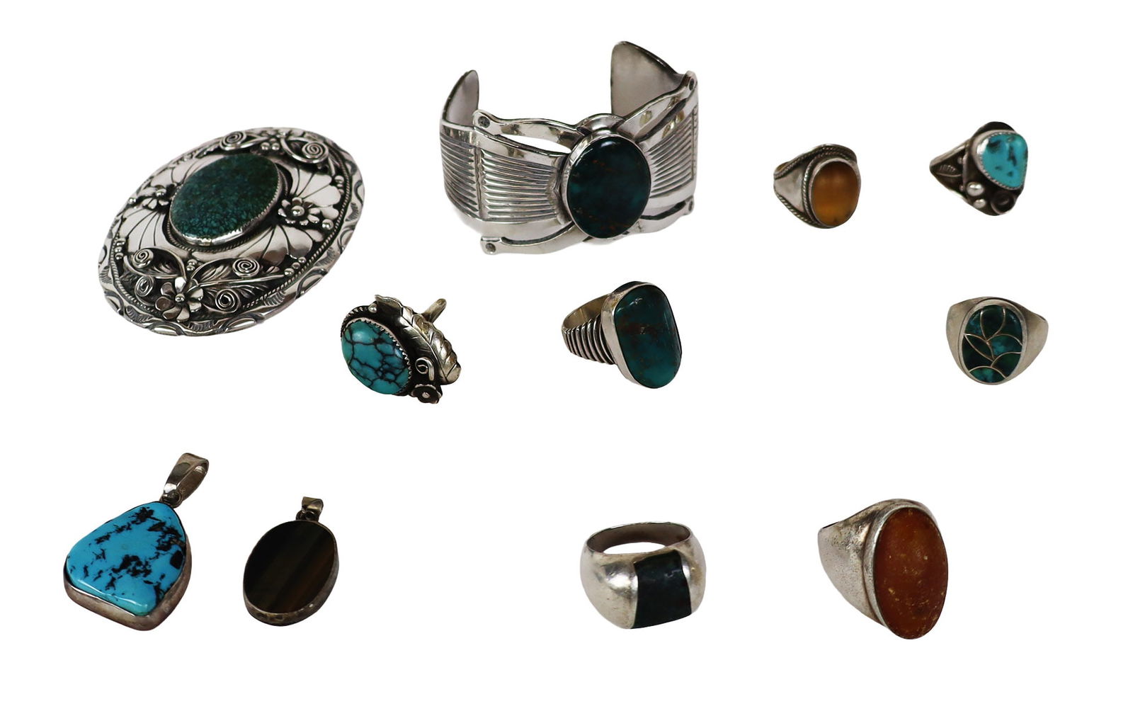 Collection of Silver Jewelry, 11 (1 of 16)