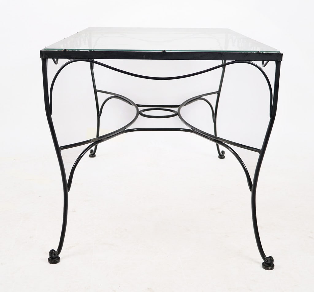 Iron and Grape Decorated Outdoor Dining Set, 5 - 8