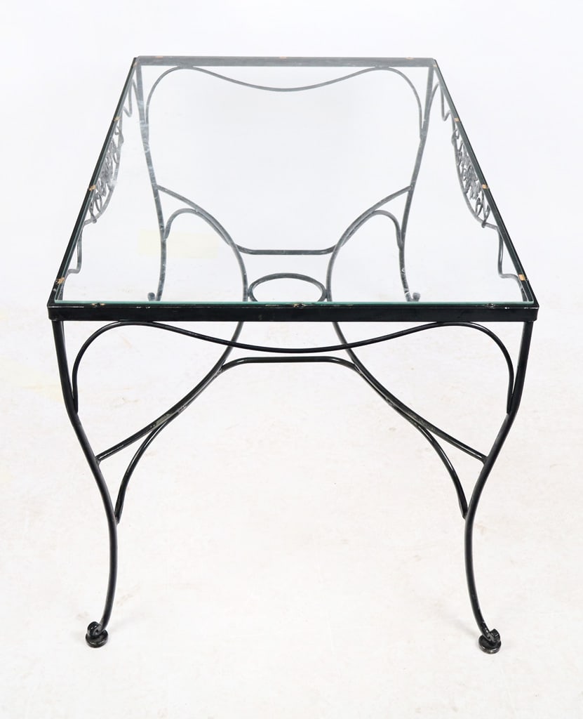 Iron and Grape Decorated Outdoor Dining Set, 5 - 9