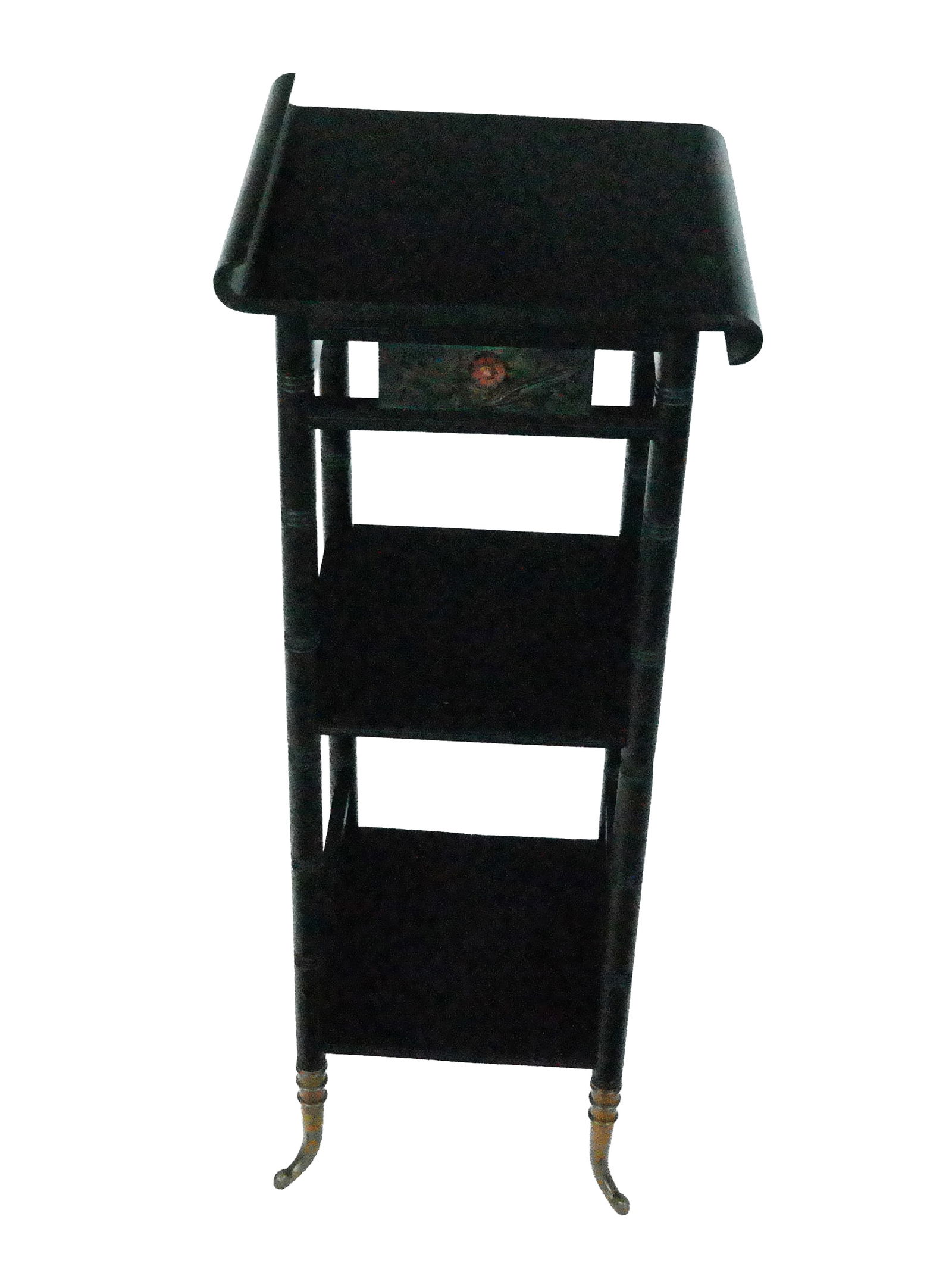 Carved and Painted Three Tier Etagere - 5