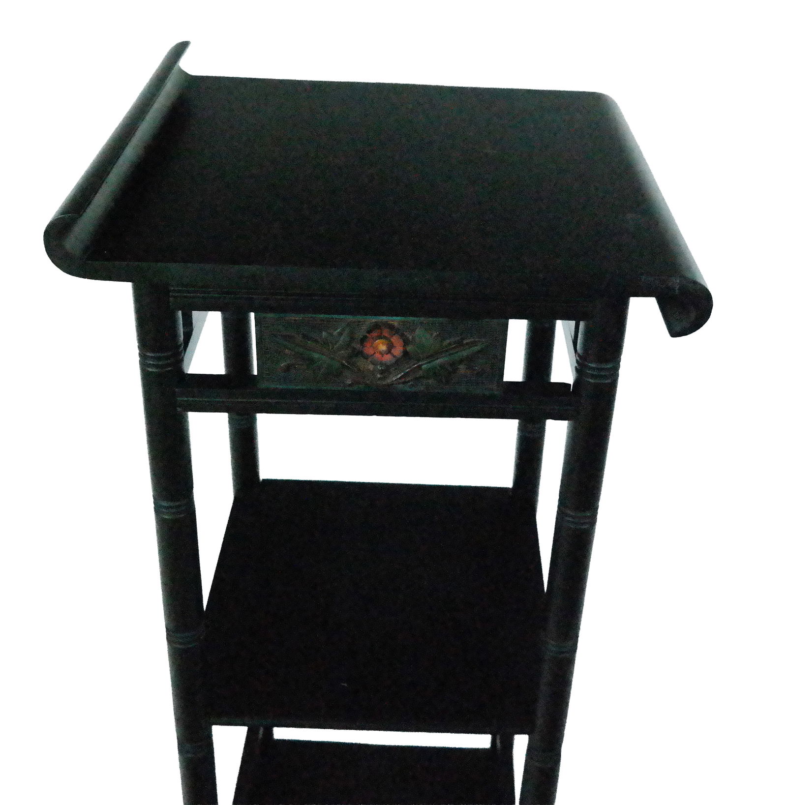 Carved and Painted Three Tier Etagere - 6