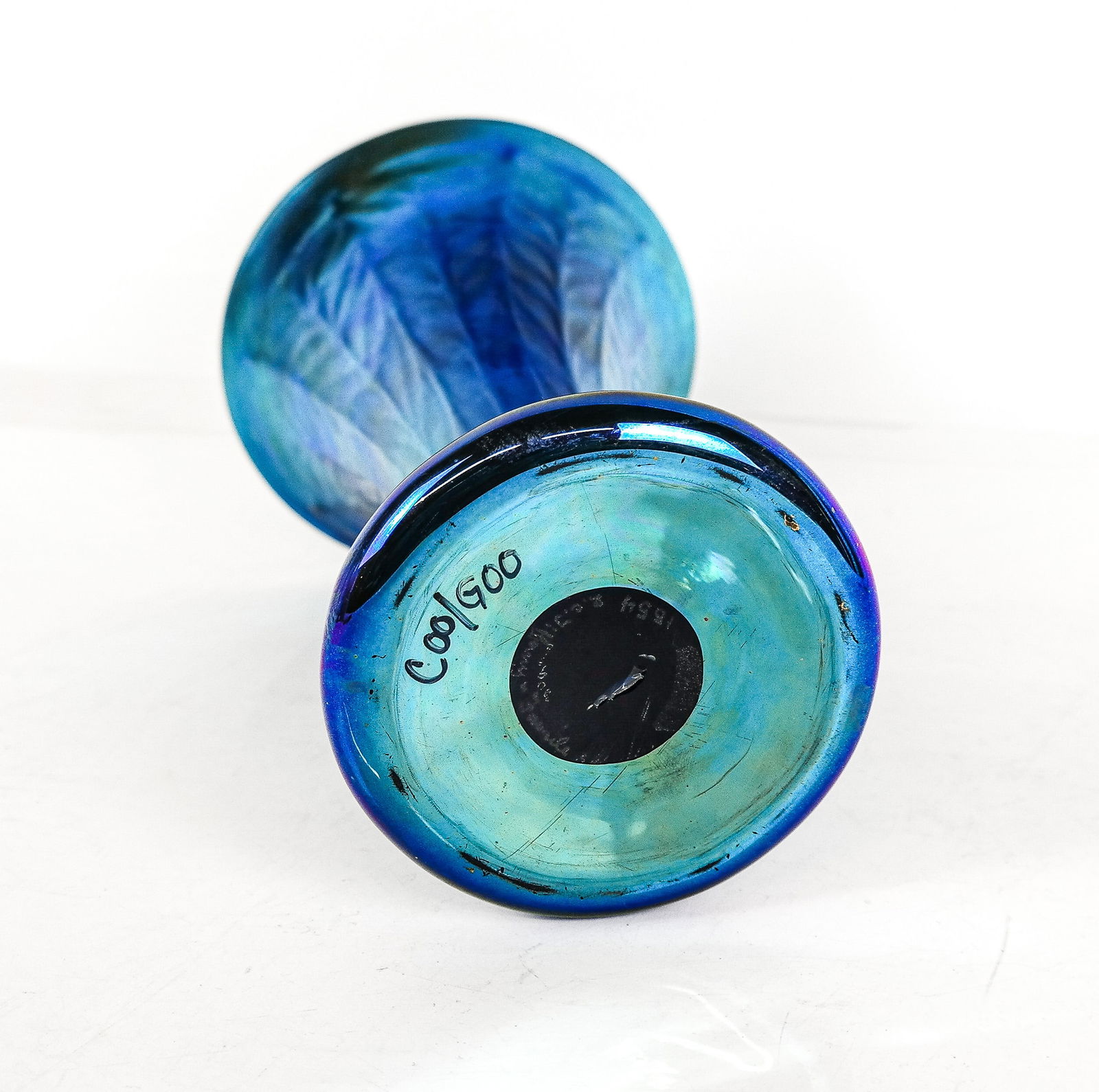 Louis Comfort Tiffany Favrile Trumpet Vase - 3