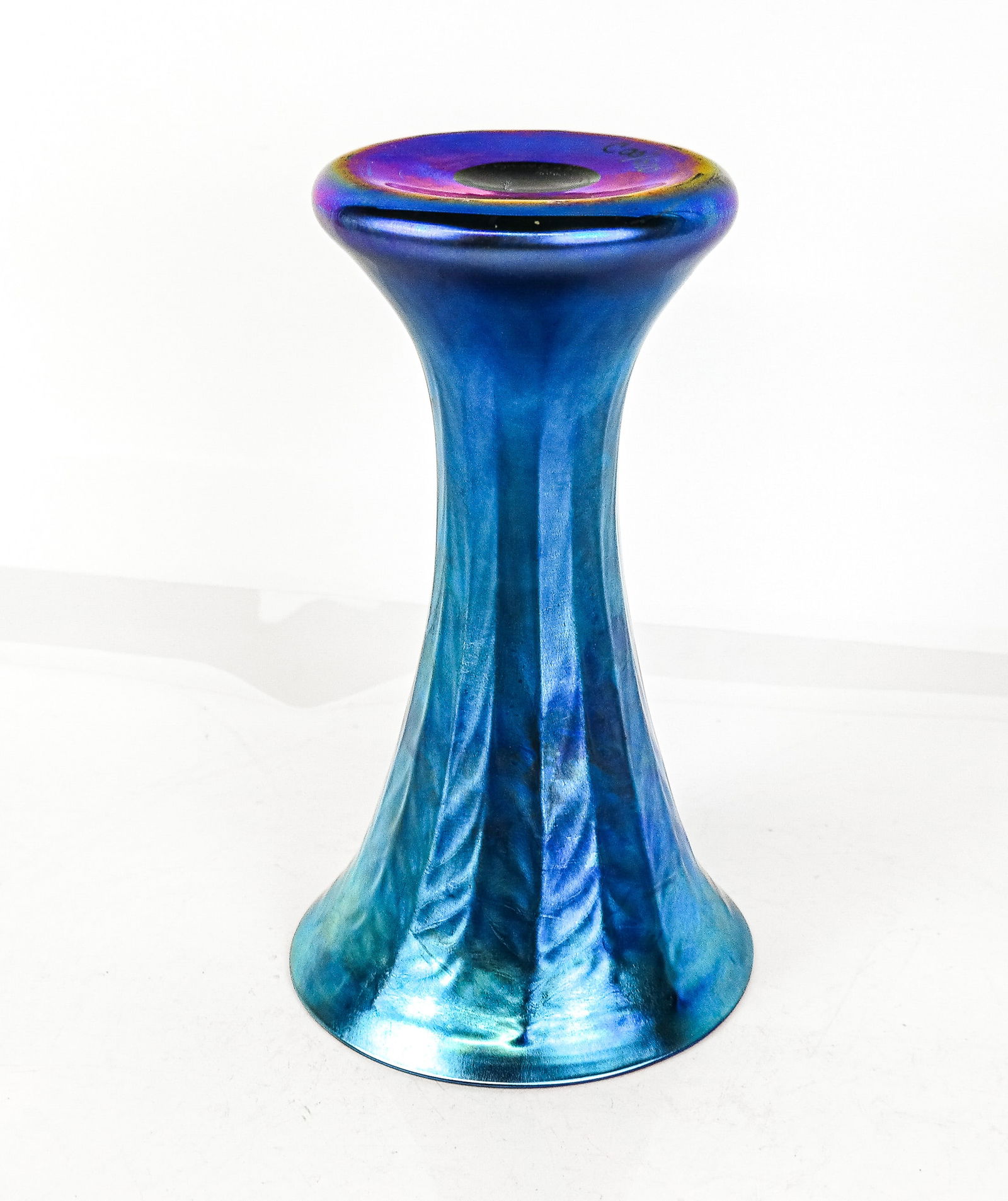 Louis Comfort Tiffany Favrile Trumpet Vase - 5
