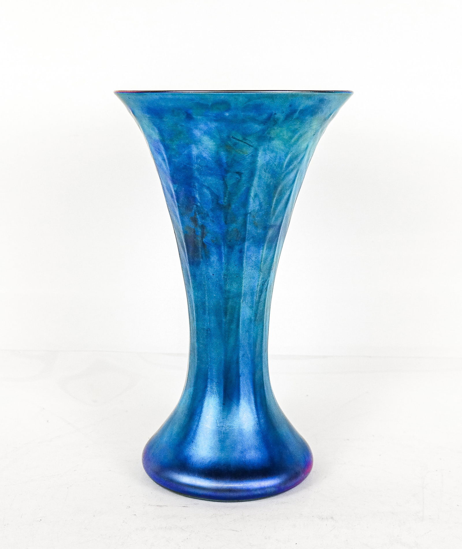 Louis Comfort Tiffany Favrile Trumpet Vase - 7