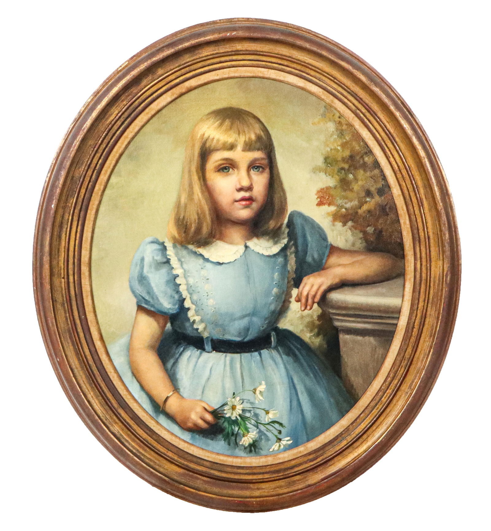 Oil on Canvas Portrait of a Girl (1 of 9)