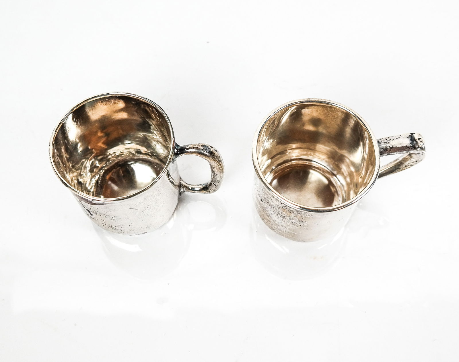 Five Sterling Silver Cups - 5