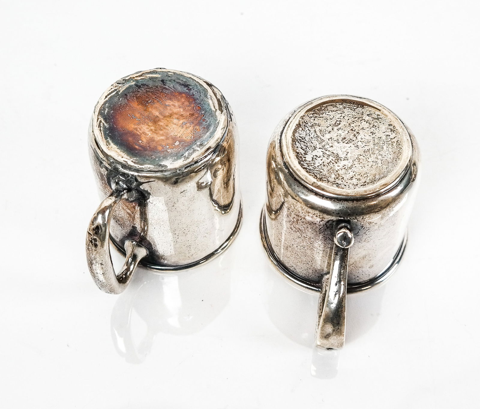 Five Sterling Silver Cups - 6