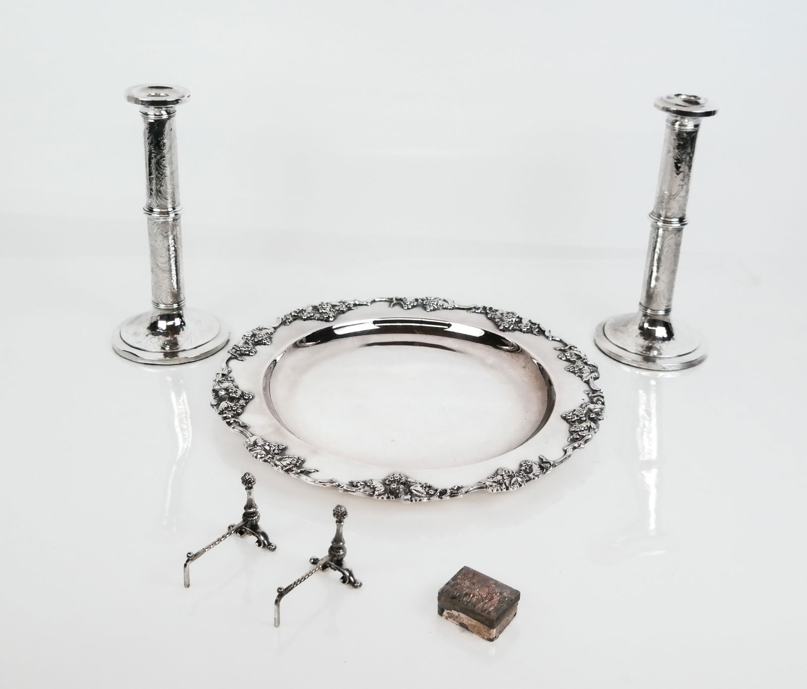 Group of Silver, Silver Plate & Metal Items, 6 (1 of 17)