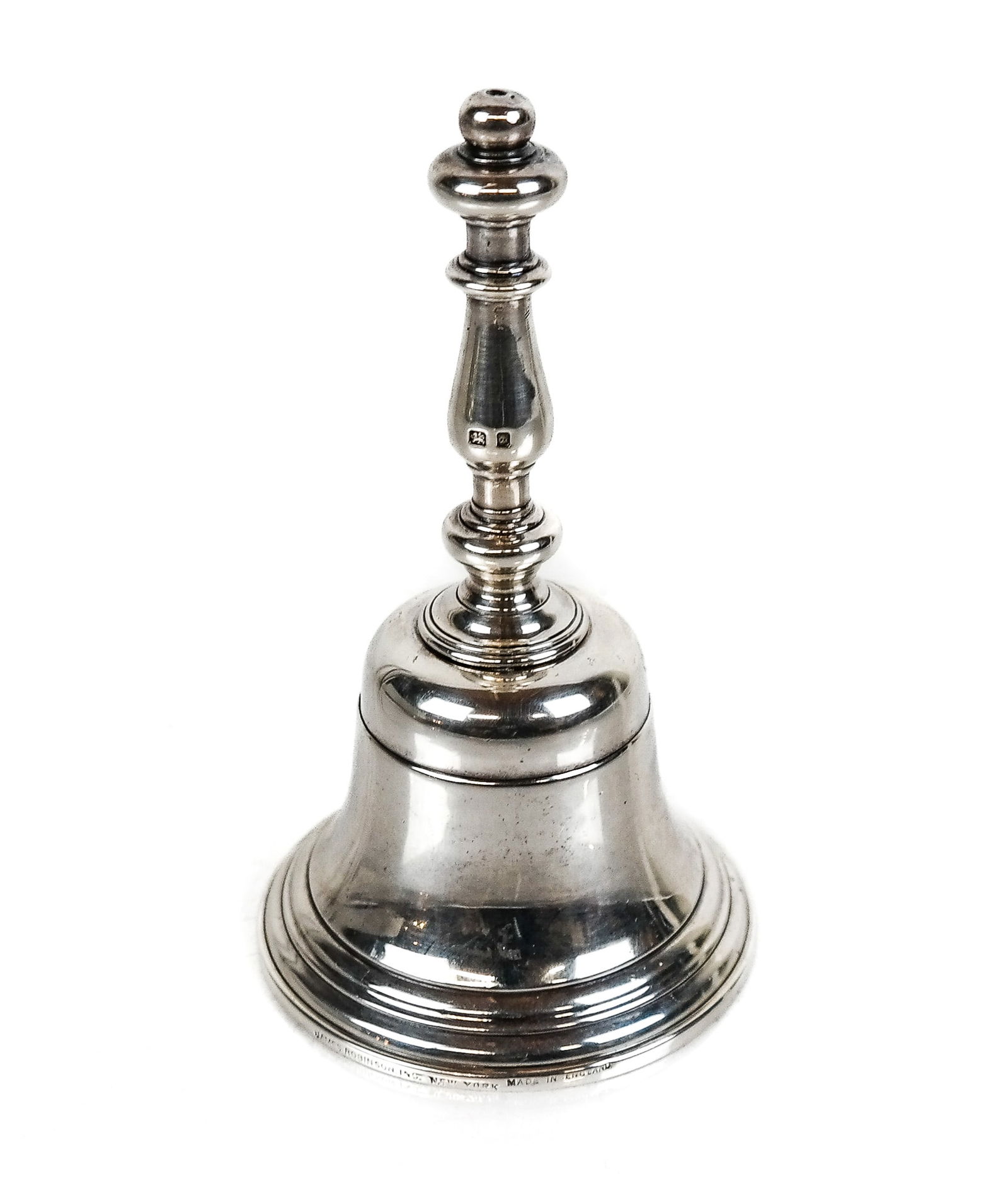 James Robinson English Silver Dinner Bell (1 of 9)