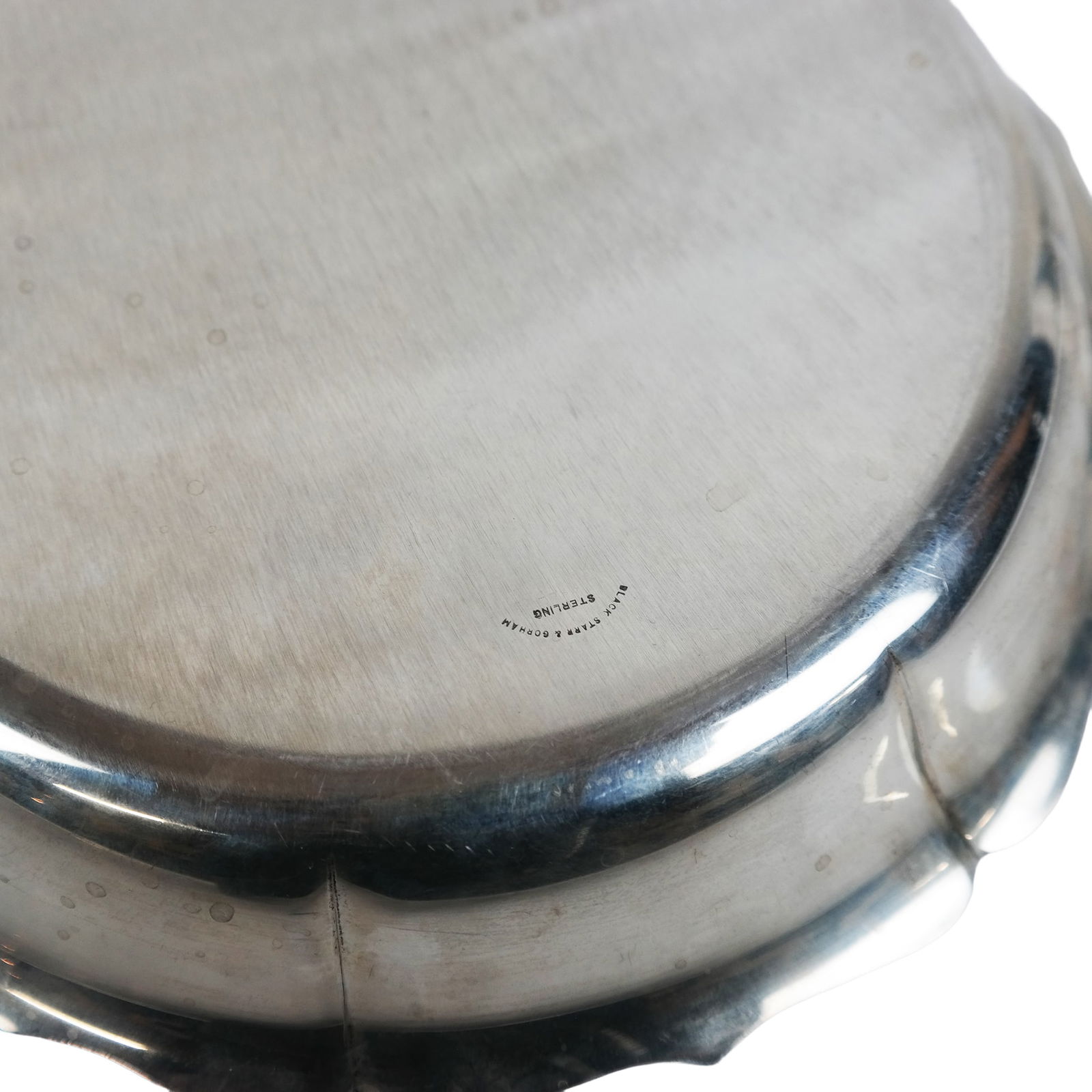 Black Starr & Gorham Sterling Silver Shallow Bowl - 5