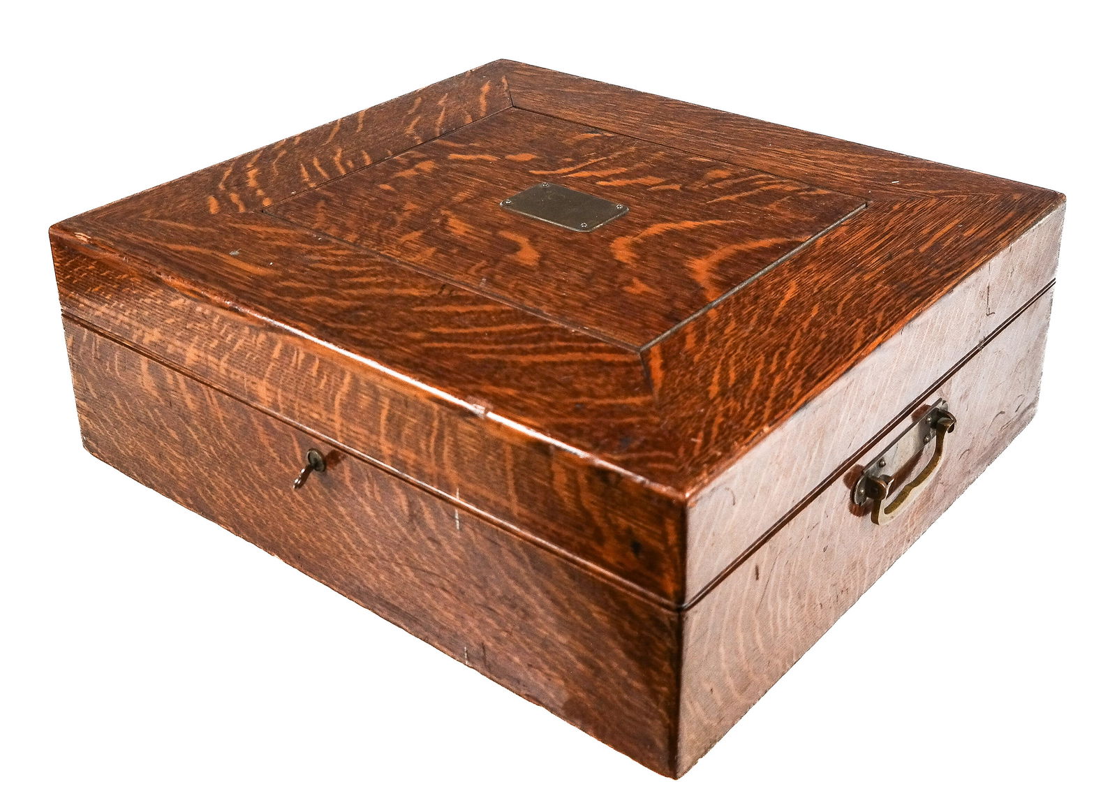 Gorham Oak Fitted Silver Chest (1 of 13)