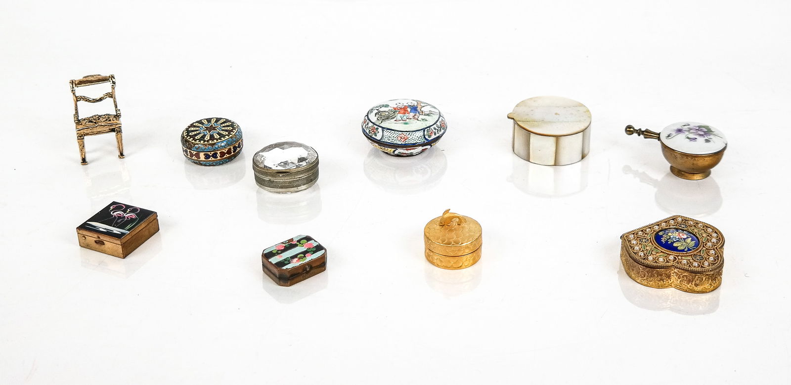 Assorted Diminutive Boxes and Other Articles, 10 (1 of 16)