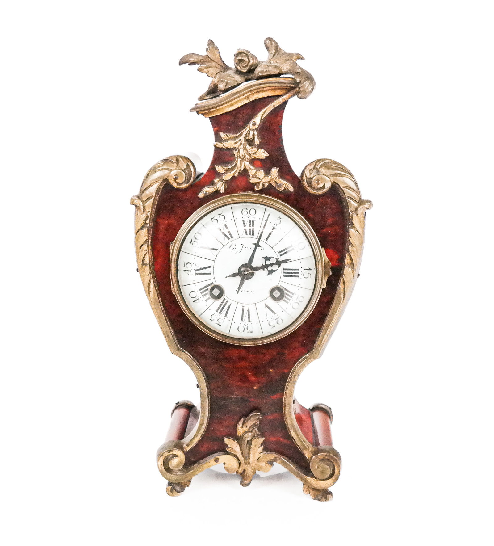 Louis XV Bronze Dore Mounted Clock (1 of 15)