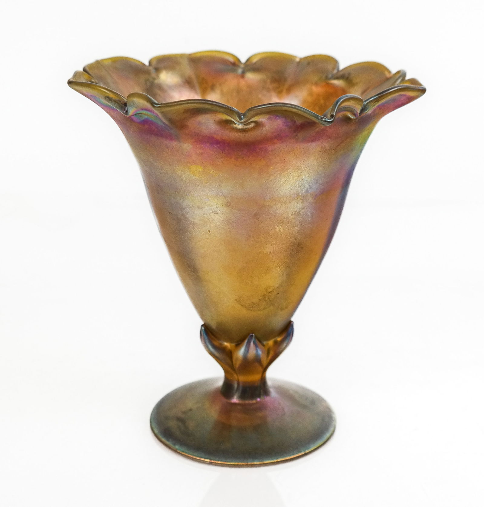 Louis Comfort Tiffany Favrile Glass Vase (1 of 8)