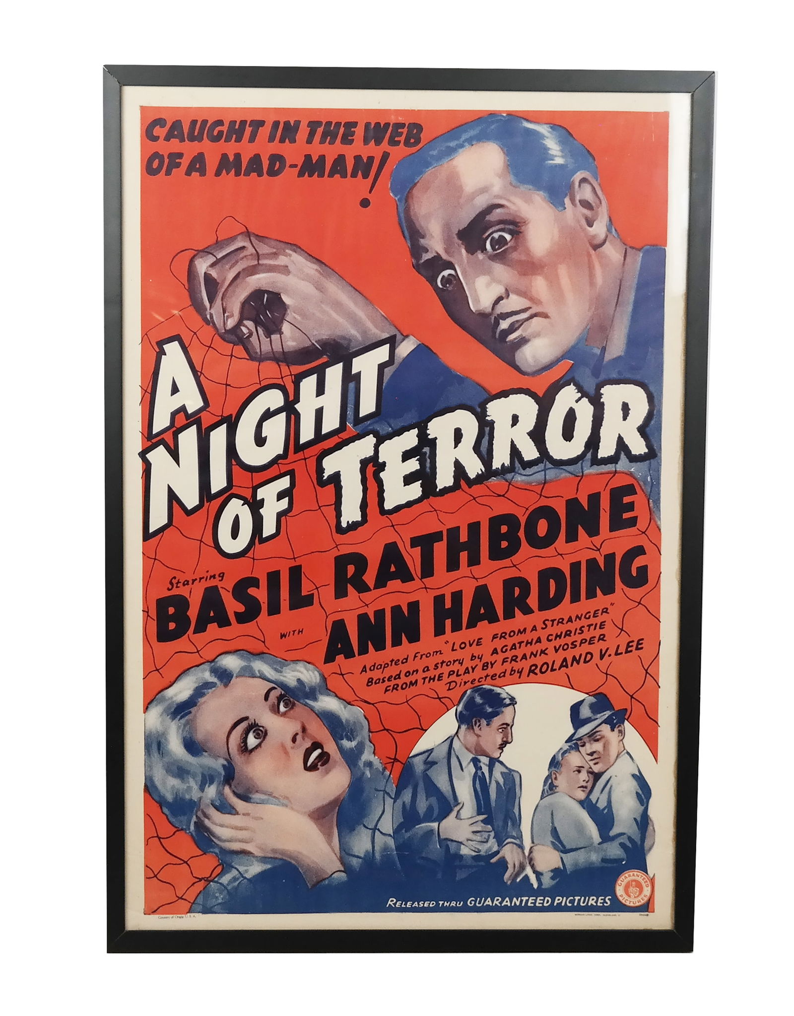 "A Night of Terror" Vintage Movie Poster (1 of 10)