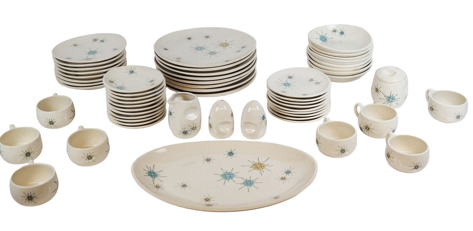 Franciscan "Starburst" Dinner Service (1 of 20)