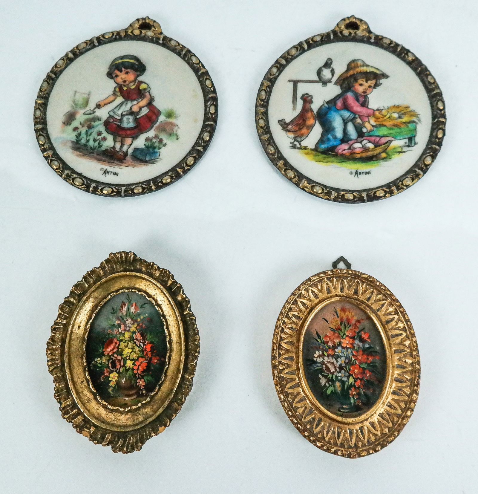 Two Pairs of Small Plaques (1 of 11)