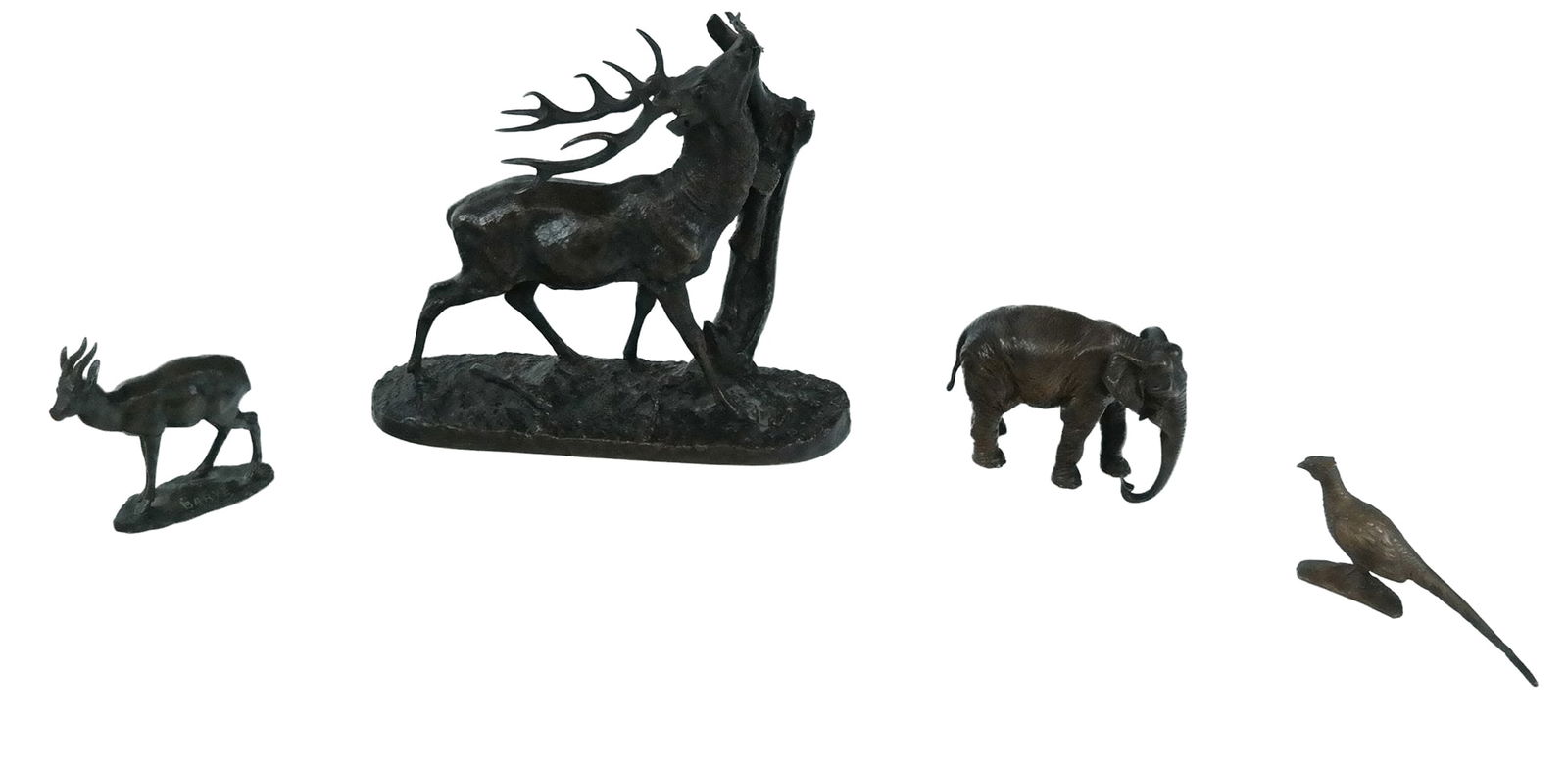 Barye & Others, 4 Bronze & Metal Sculptures (1 of 19)