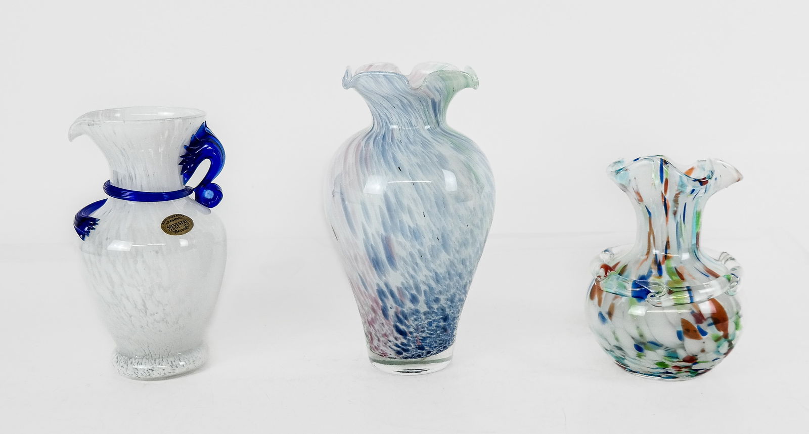 Three Murano Art Glass Vases (1 of 15)
