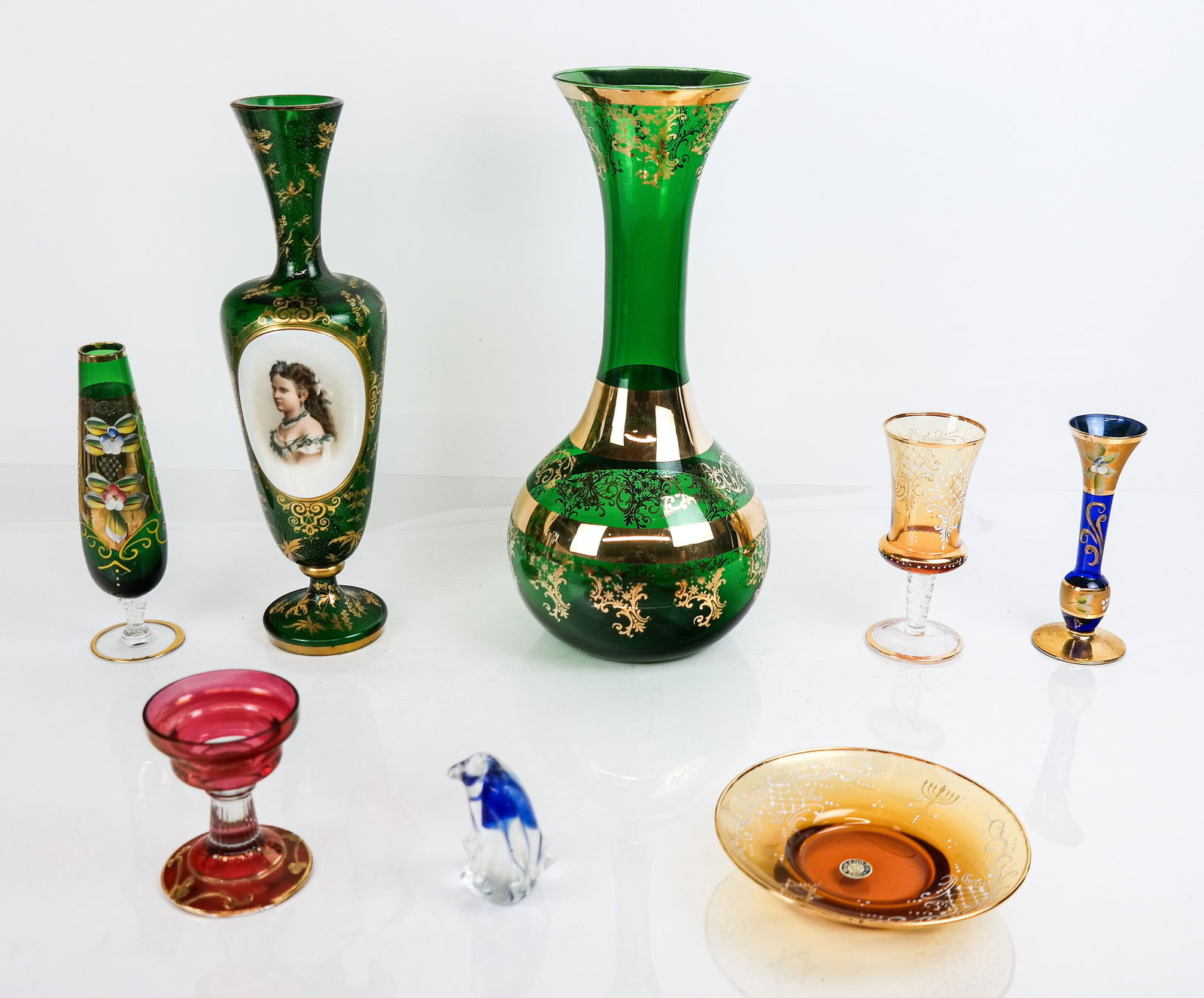 Bohemian and Other Glass Articles, 6 (1 of 12)