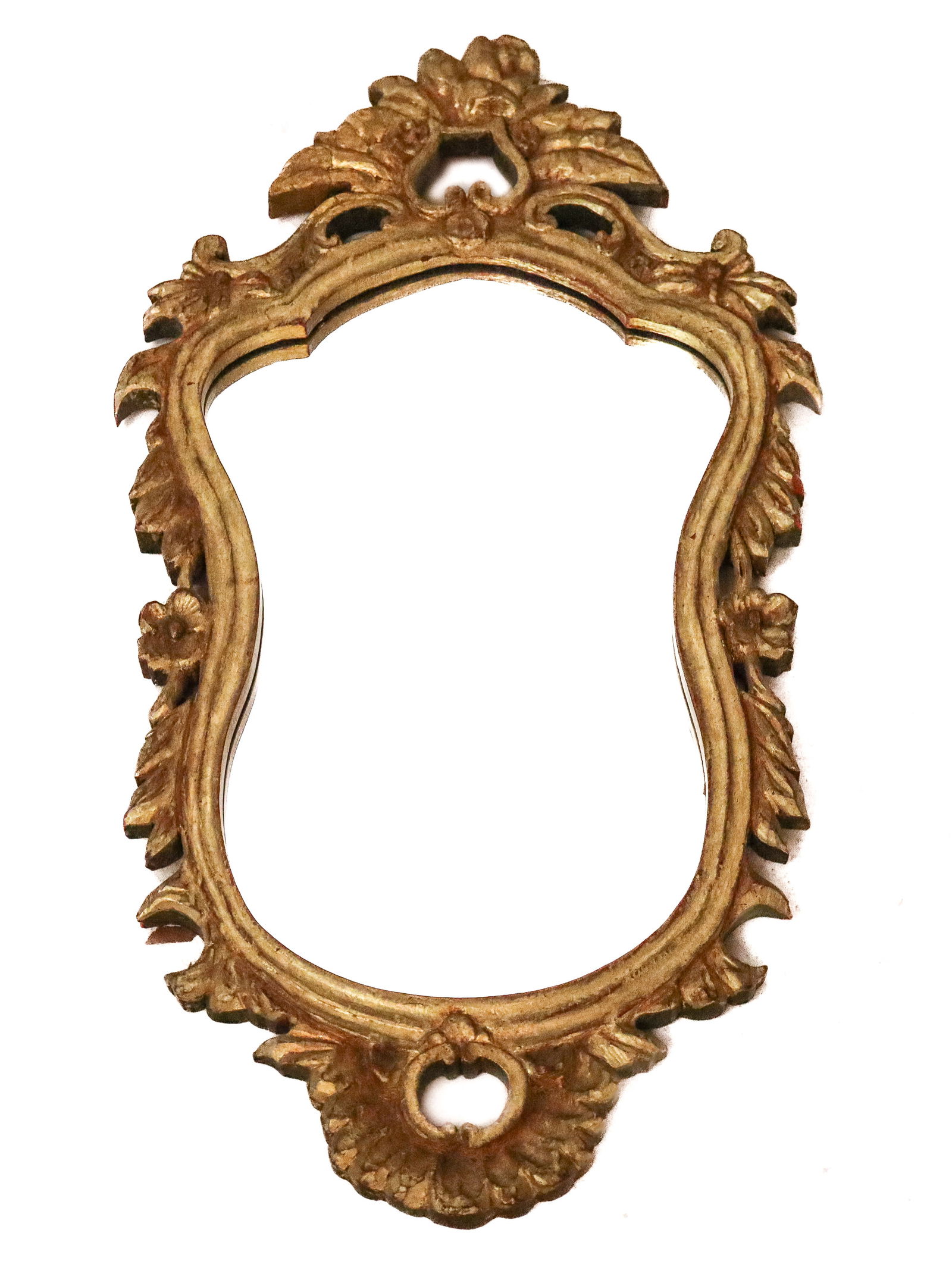 Gilt Wood Rococo Style Mirror (1 of 10)