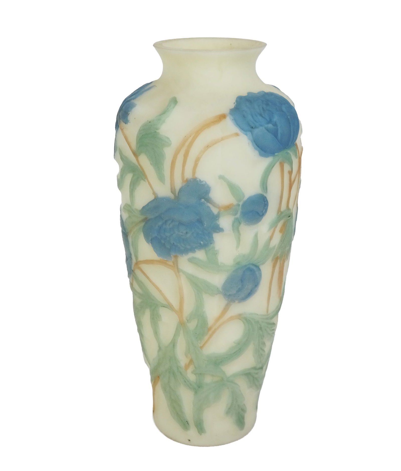 Consolidated Pheonix Pressed Glass Floral Decorate (1 of 9)