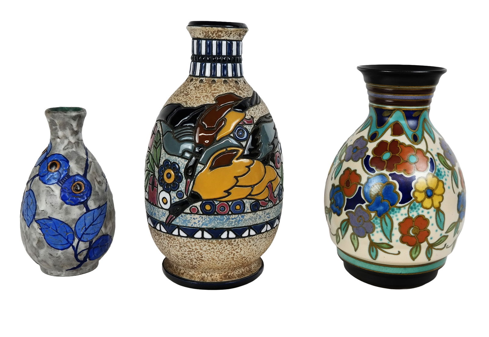 Dage, Gouda, and a Czech Amphora Vases, 3 (1 of 15)