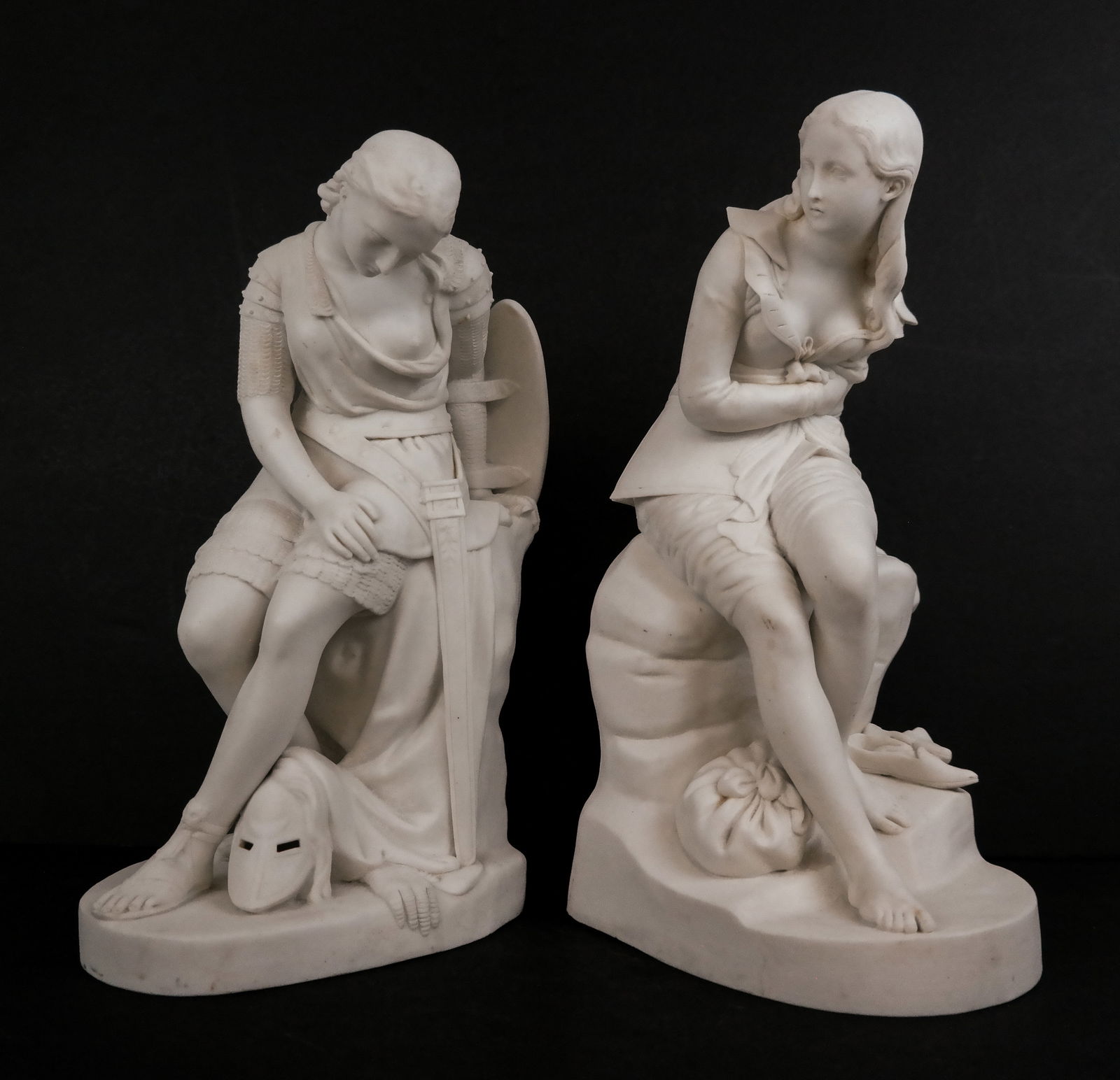 John Bell for Minton Parian, Dorothea and Clorinda (1 of 19)