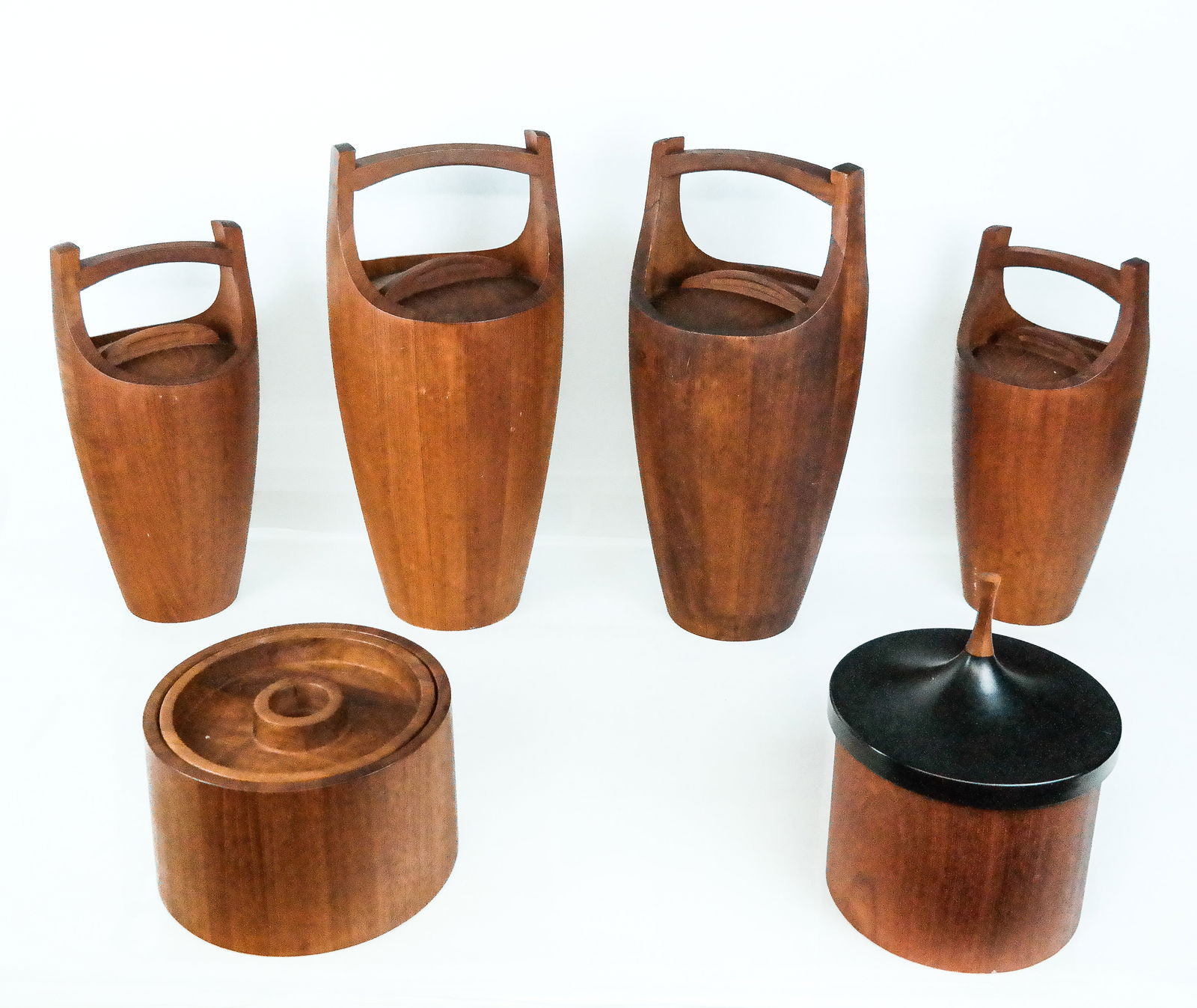 Dansk & Laurids Lonborg Danish Teak Ice Buckets, 5 (1 of 20)