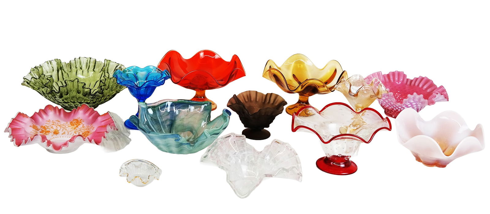 Assorted Glass and Art Glass Dishes, 13 (1 of 20)