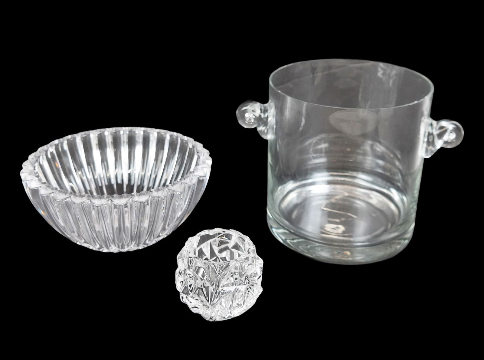 Tiffany & Co. Three Crystal Vessels (1 of 15)